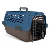 Petmate Kennel Cab Fashion Medium Peacock Blue/Coffee Grounds