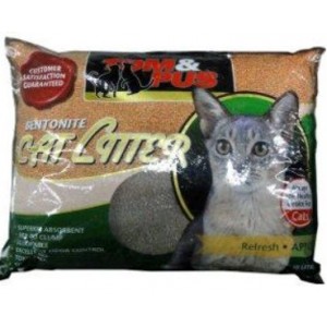 Tom & Pus Bentonite Cat Litter Apple 10L