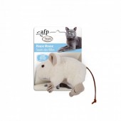AFP Classic Cat House Mouse - White