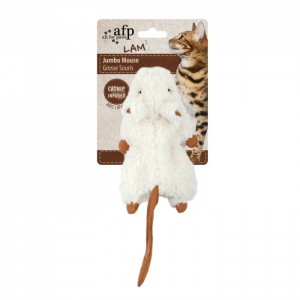 AFP Lamb Jumbo Mouse - White