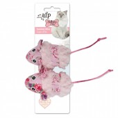 AFP Shabby Chic Cat Summer Mice - Pink