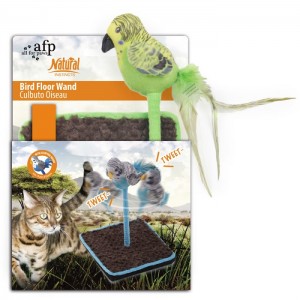 AFP Natural Bird Floor Wand - Green