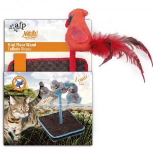 AFP Natural Bird Floor Wand - Red