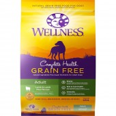 Wellness Complete Health Grain Free Dog Food Adult Lamb & Lamb Meal Recipe