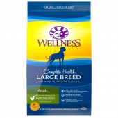 Wellness Complete Health Dog Food Large Breed Deboned Chicken & Brown Rice Recipe 30lb