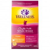 Wellness Complete Health Dog Food Small Breed Puppy Deboned Turkey, Oatmeal & Salmon Meal Recipe 4lbs
