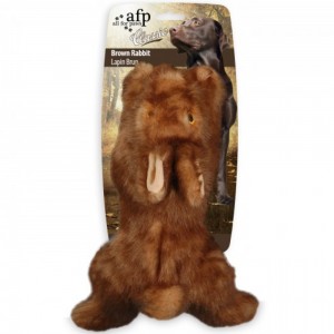 AFP Dog Toy Brown Rabbit