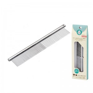 Marukan 2-Way Metal Comb Medium