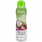 Tropiclean Deep Cleaning Berry & Coconut Pet Shampoo 12oz