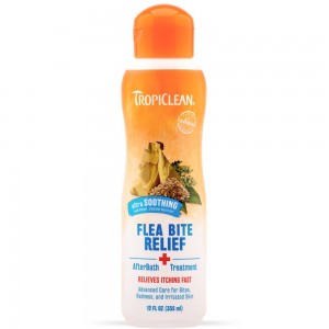 Tropiclean Natural Flea & Tick Bite Relief After Bath Treatment 12oz